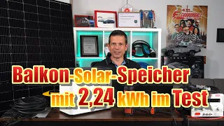 Balkon-Solar-Speicher im Test – 2,24kWh LiFePO4 für Balkonkraftwerke