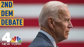 Democratic Debate Night 2: Breaking Down Biden-Harris, Booker, de Blasio, Yang & More | NBC New York