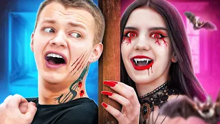 ¡Vampiro Rico se Enamoró de un Criminal! ¡Relación de una Chica Vampiro con un Chico Malo!