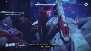 Cayde-6 smacktalks Zavala Destiny 2 funny