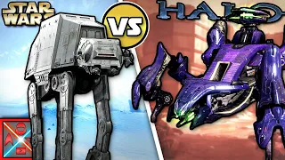 AT-AT KAMPFLÄUFER VS. SCARAB - STAR WARS vs. HALO - SCI-FI BASIS VERSUS