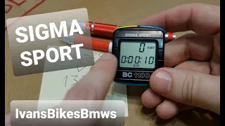 Sigma Sport BC 1100 Bike Computer Overview - Wheel Size Setup - Manuals - 4K