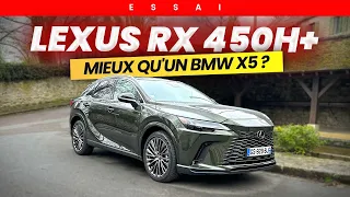 ESSAI LEXUS RX 450H + : mieux qu'un BMW X5 ? Notre avis !