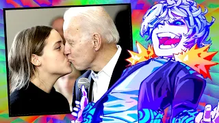 "i wish someone kissed me like biden kisses his granddaughter" - CURSED COMMENTS