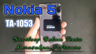 NOKIA 5 TA-1053 Bootloop Karena Baterai Error