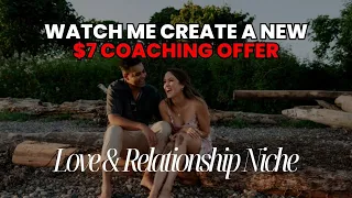 Over The Shoulder Crafting A New Coaching Mini Offer (Relationship Coach)