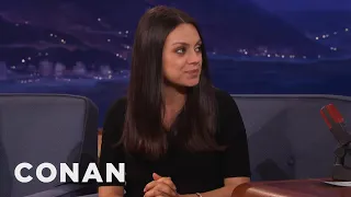 Mila Kunis’ Parents Didn’t Tell Her They Were Moving From Russia To America | CONAN on TBS