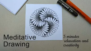 Meditative Drawing Arttherapy Relaxation