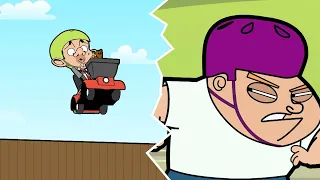 Mr Bean Vs The Bruisers At The Skate Park! | Mr Bean Animated season 3 | Full Episodes | Mr Bean