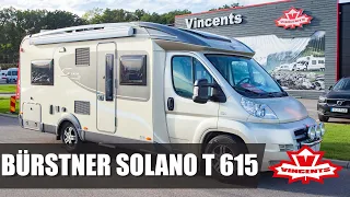 Vincents tekniker visar BÜRSTNER SOLANO T 615 - Vincents Husbil & Husvagn