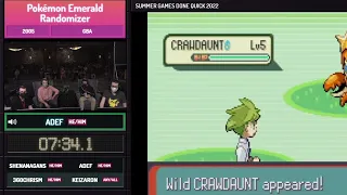 Failed Pokemon Catch Tutorial at GDQ