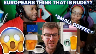 AMERICANS Reacts to USA vs EUROPE CULTURE SHOCKS