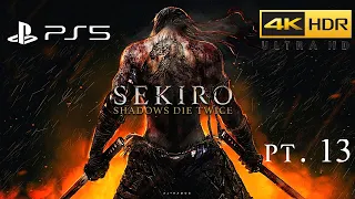 SEKIRO SHADOW DIE TWICE (PS5) [4K 60FPS HDR] PLAYTHROUGH PART 13