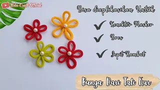 Bunga Dari Tali kur || Macrame Flower