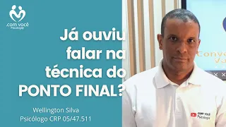 Coloque um PONTO FINAL nos seus pensamentos obsessivos