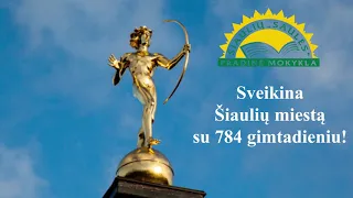 Sveikinimas Šiaulių miestui