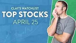 Top 10 Stocks For April 25, 2024 ( $MARA, $CSSE, $SQQQ, $BOF, $TSLA, and more! )