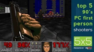 Top 5 90's First Person Shooters On The PC