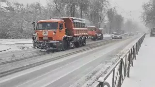 Майские снеговики, пробки и порванные провода