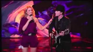 Michael Grimm & Jewel perform "Me and Bobby McGee" on America's Got Talent