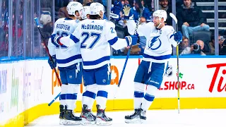 Dave Mishkin calls Lightning vs Maple Leafs highlights (12/9/2021)