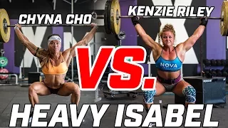 Chyna Cho V Kenzie Riley in HEAVY ISABEL at 135lbs!!
