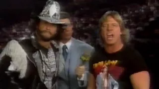 Roddy Piper, Macho Man and Vince McMahon Superstars Intro (11-16-1991)
