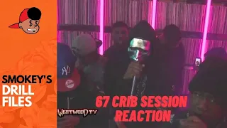 American Rapper First Time Hearing - 67 freestyle - Westwood Crib Session (Drill Files)