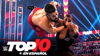 Top 10 Mejores Momentos de Raw En Español: WWE Top 10, Sep 28, 2020