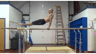 HOW TO LEARN TO DO BASIC SWINGS ON PARALLEL BARS TUTORIAL - Gymnastics Tutorials (how to swing)