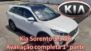 Kia Sorento 3.3 V6 2016 - avaliação completa parte 01