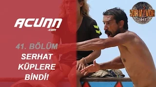 Serhat ödül oyunu sonrasında küplere bindi!  | 41. Bölüm | Survivor 2017