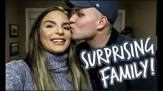 TELLING OUR FAMILY WE'RE PREGNANT! *SWEET REACTIONS*  | Casey Holmes Vlogs