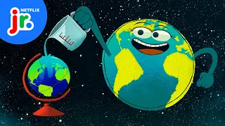 Learn About Earth! 🌎 Outer Space Songs by the StoryBots | Netflix Jr