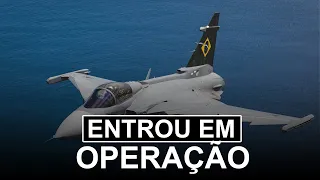 2 caças F-39 Gripen entram em operação na FAB