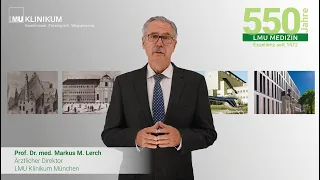 Professor Dr. med. Markus M. Lerch zum 550-jährigen Jubiläum der LMU Medizin