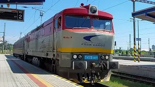 Vlaky střední Slovensko / railspotting