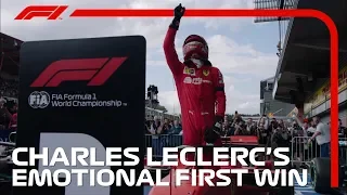 Charles Leclerc's Emotional First F1 Win | 2019 Belgian Grand Prix