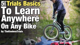 5 Easy Bike Trial Basics You Can Learn Anywhere || TUTorial