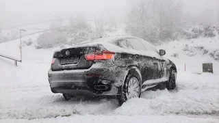 Why you should always turn BMW's DSC | DTC completely OFF in DEEP SNOW (20% SLOPE) | xDrive | BMW X6