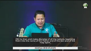 A TRUE DISCIPLE MAKES DISCIPLES | Acts 9:10-19 | Rev. Lother Guiao