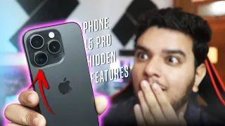 iPhone 15 Pro Hidden and Unique Features🔥🔥[Hindi Guide-2023]