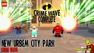 Lego The Incredibles: New Urbem / City Park CRIME WAVE - HTG