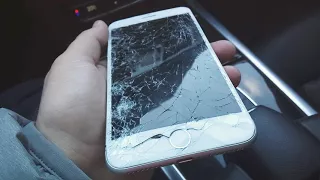 iPhone Crash Test 60 metr / Краш тест Айфона,  упал с 13 этажа