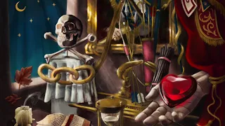 Odd Fellows Symbolic Vanitas Digital Painting Timelapse