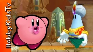 HobbyKids Play Kirbys Return to Dreamland 2 Video Game