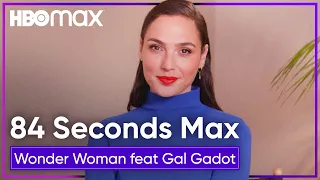 Gal Gadot Recaps Wonder Woman in 84 Seconds Max | HBO Max