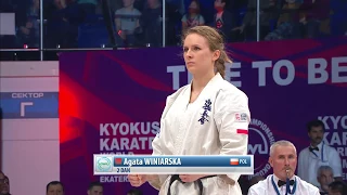 The 3rd KWUCHAMP 2017 Final Women -70Kg. Agata Winiarska vs. Julie Lamarre