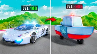 TRASFORMO le AUTO della POLIZIA da LENTE ad ULTRAVELOCI! ⚡️ GTA 5 RP!