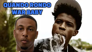 QUANDO RONDO WAR BABY OFFICIAL MUSIC VIDEO REACTION!!  🔥🔥 MAN THIS TOO REAL!!